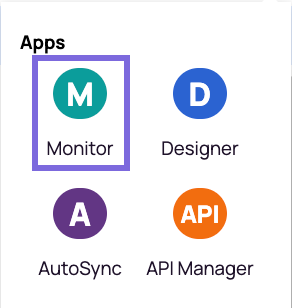 Application menu