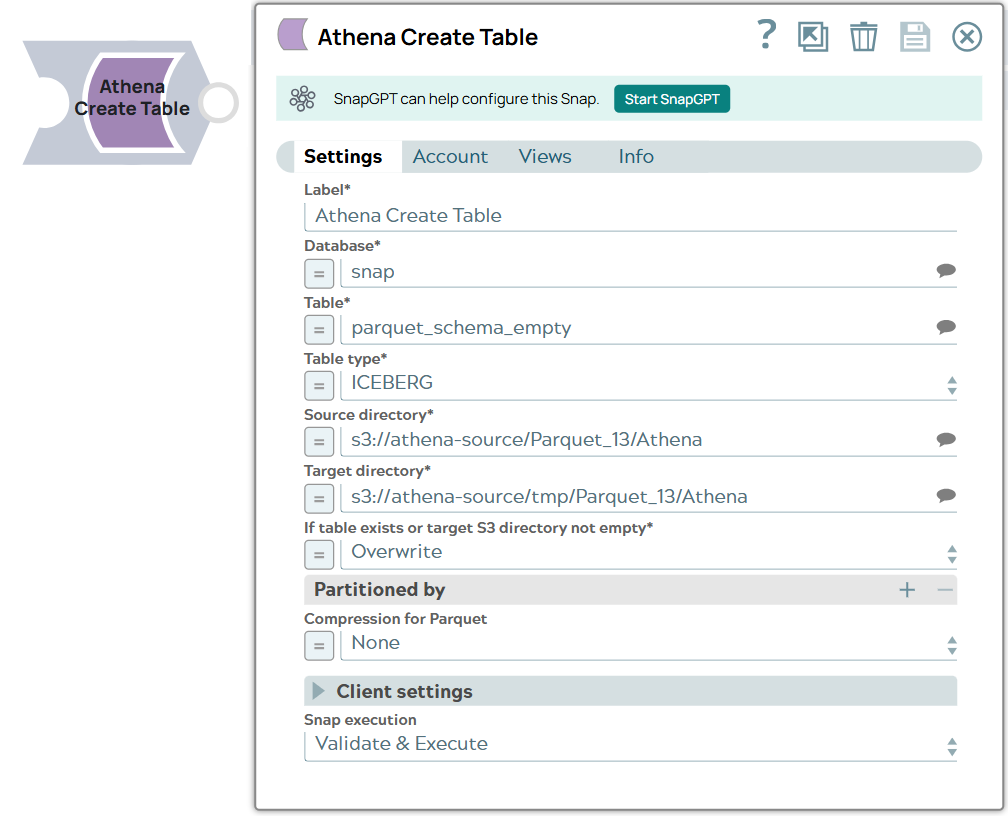 Athena Create Table Overview