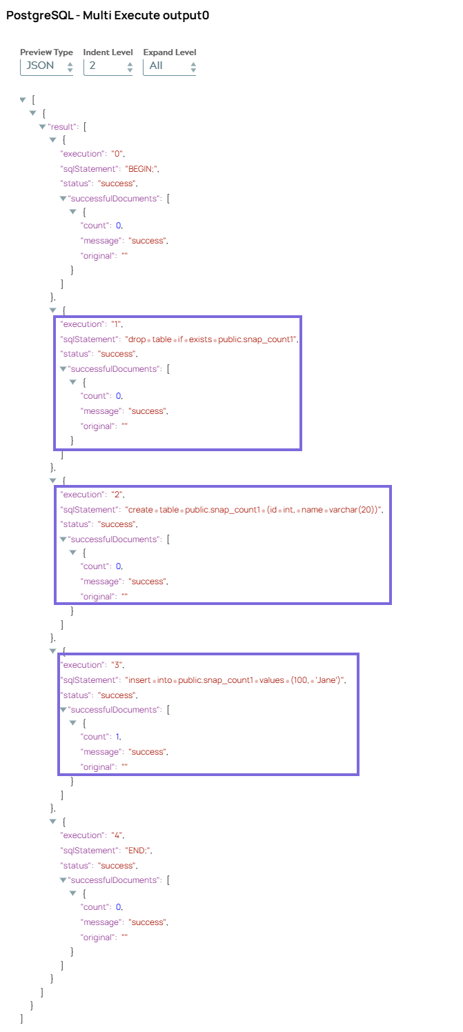 postgres-multiexecute-output