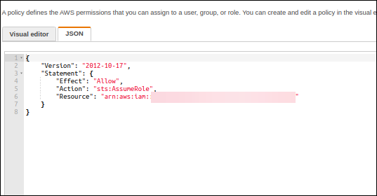 Add permissions to the role