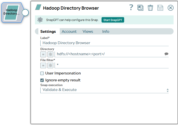 HDFS Directory Browser Overview