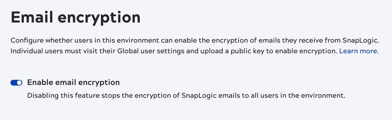 Email encryption