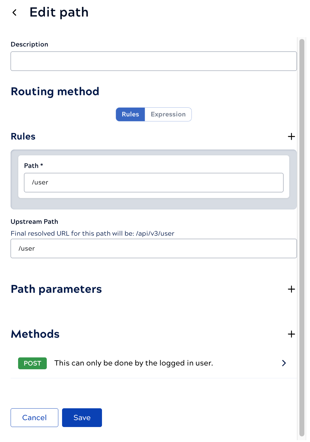 Path methods