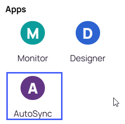 AutoSync in waffle menu