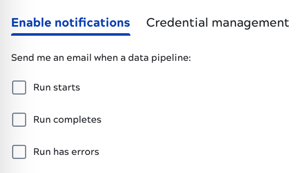 Enable notifications
