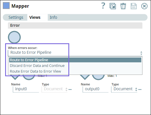 Error Pipeline Configuration