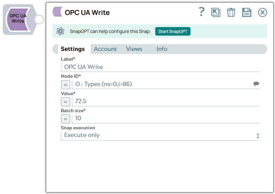 OPC UA Write Overview