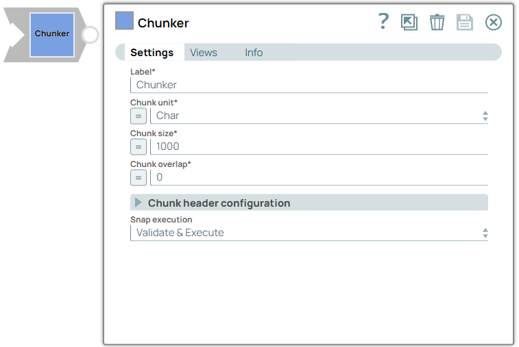 Chunker Snap Overview