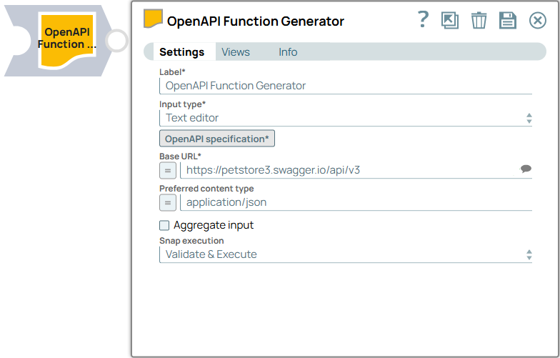 OpenAPI Function Generator Snap Overview