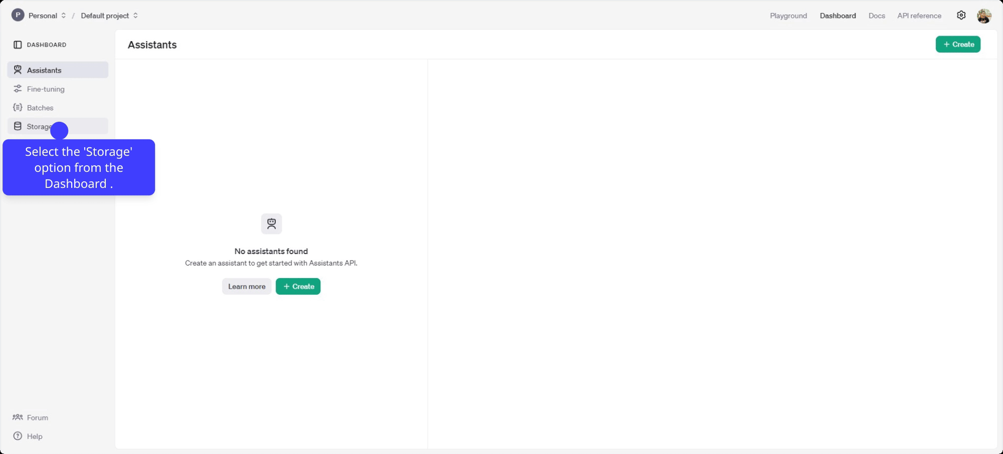 Create OpenAI Vector Store