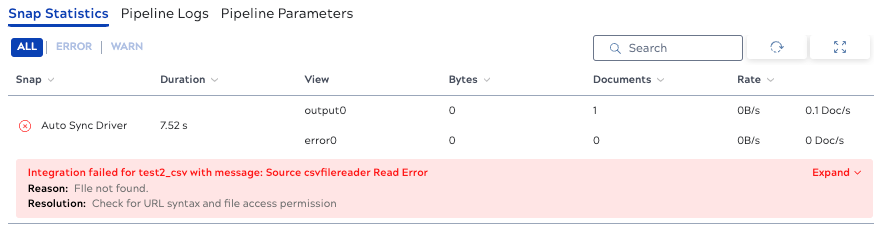 File load error