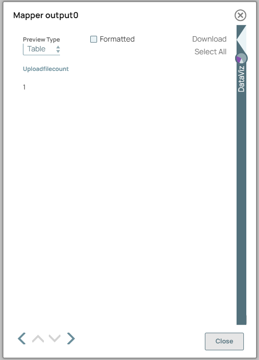 Mapper Snap output