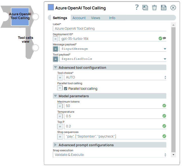 Azure OpenAI Tool Calling