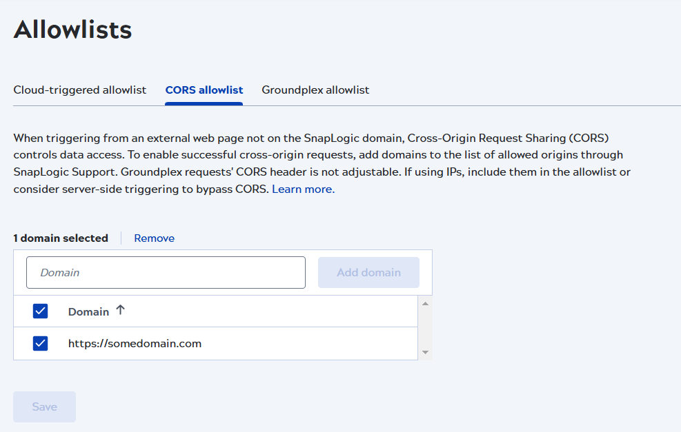 Admin Manager Groundplex allowlist