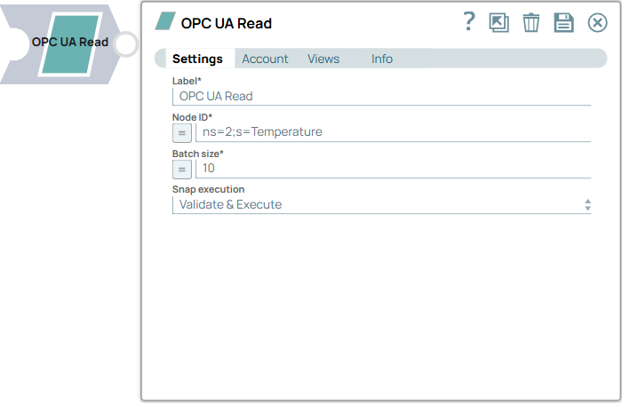 OPC UA Read Overview