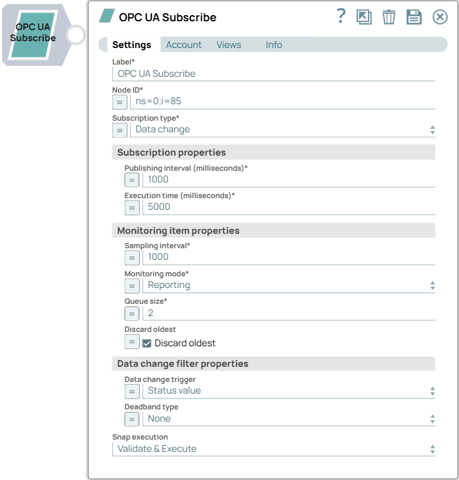 OPC UA Subscribe Overview