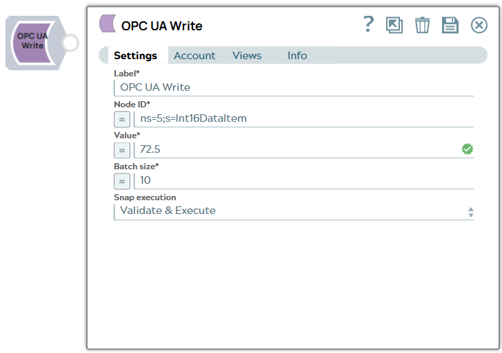 OPC UA Write Overview