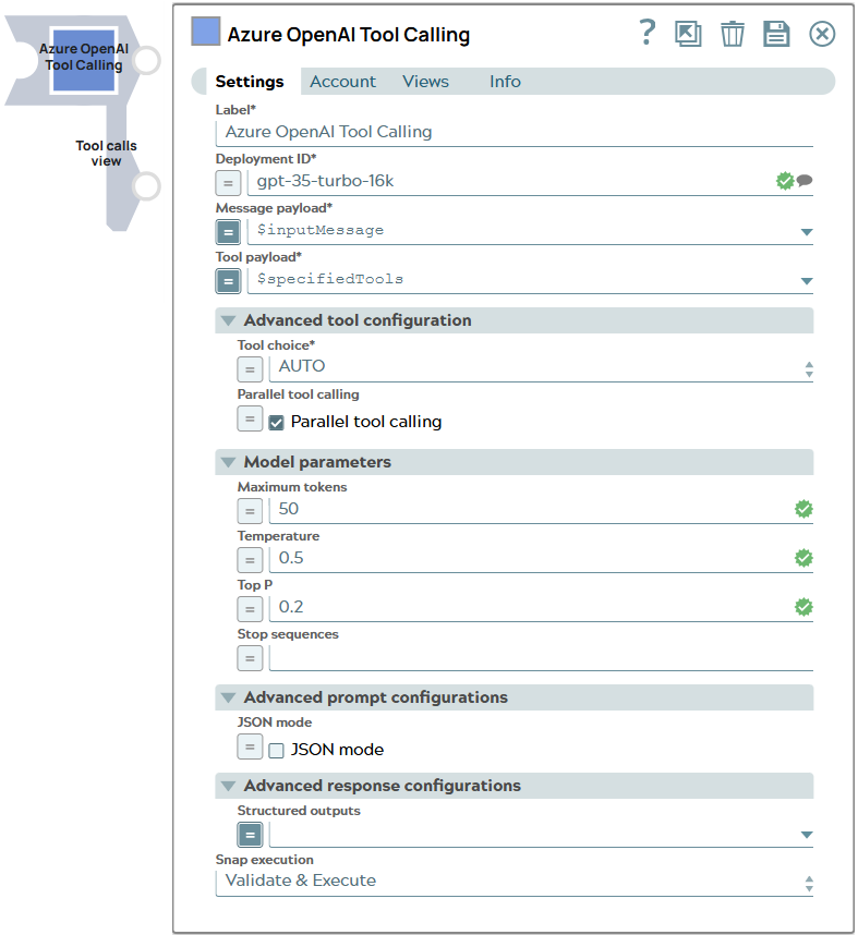 Azure OpenAI Tool Calling