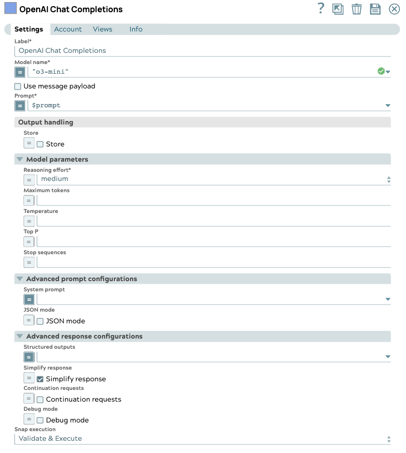 OpenAI Chat Completions Snap Overview