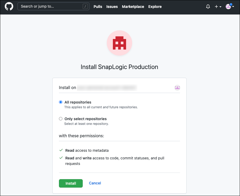 Repository selection