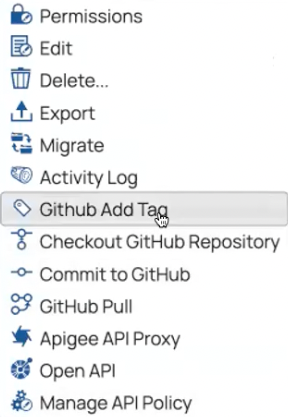 GitHub Add Tag option