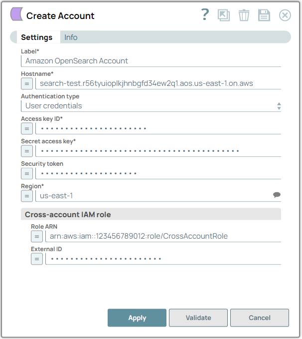 Amazon OpenSearch Account Overview