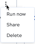 Card three dot menu
