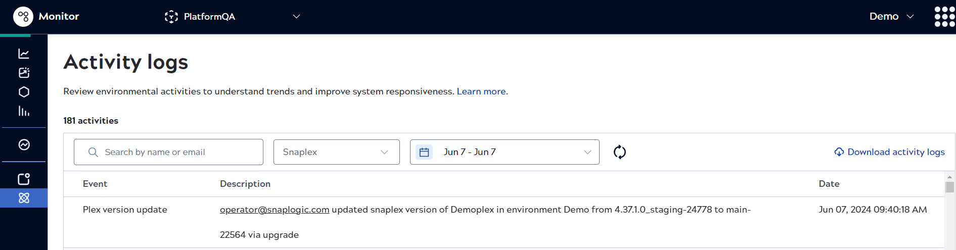 Snaplex node added