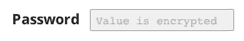 An encrypted field