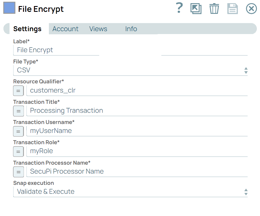 File Encrypt Snap