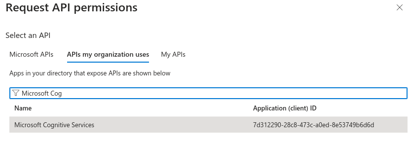 Request Permissions