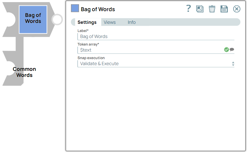 Bag of Words Snap