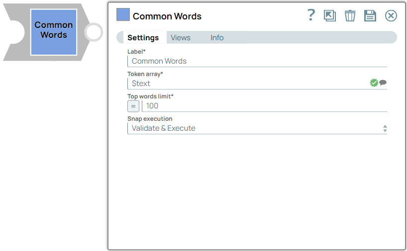 Common Words Snap