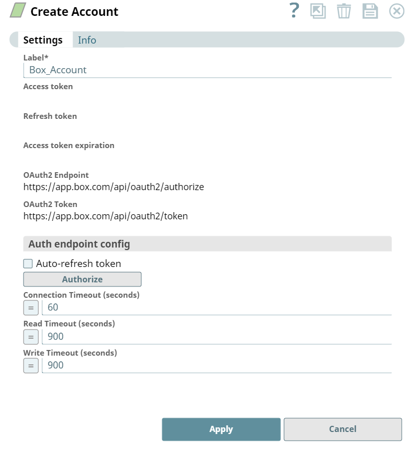 Create Account
