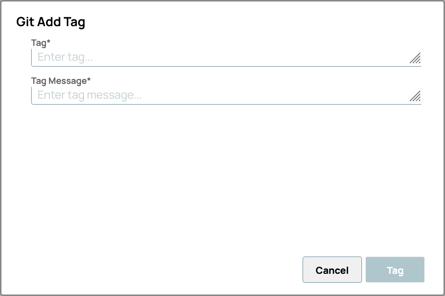 Checkout Git Repository dialog - creating a new branch