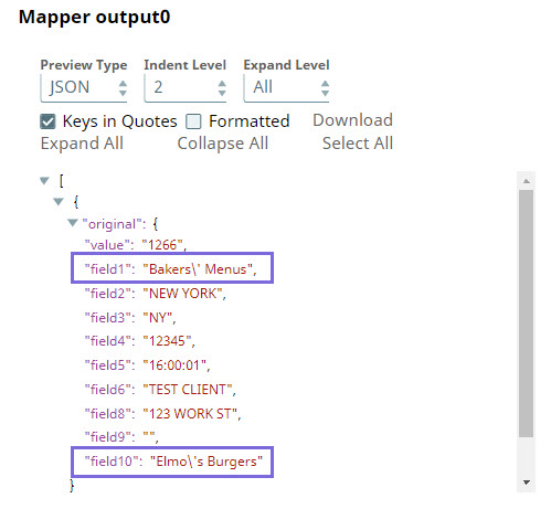 Mapper Output 3