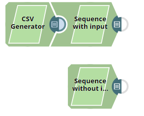 Sequence Snap with input pipeline