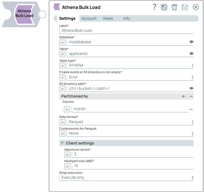 Athena Bulk Load Overview