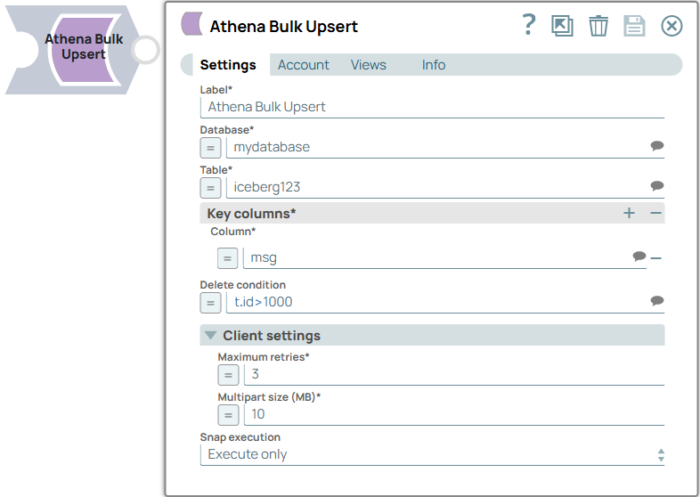 Athena Bulk Upsert Overview