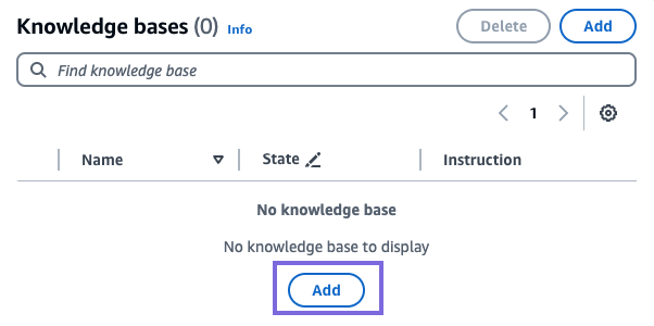 Add Knowledge Base