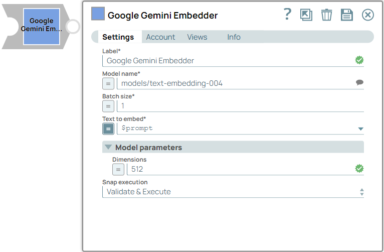Google Gemini Embedder Overview