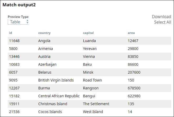 Match Output 2 preview
